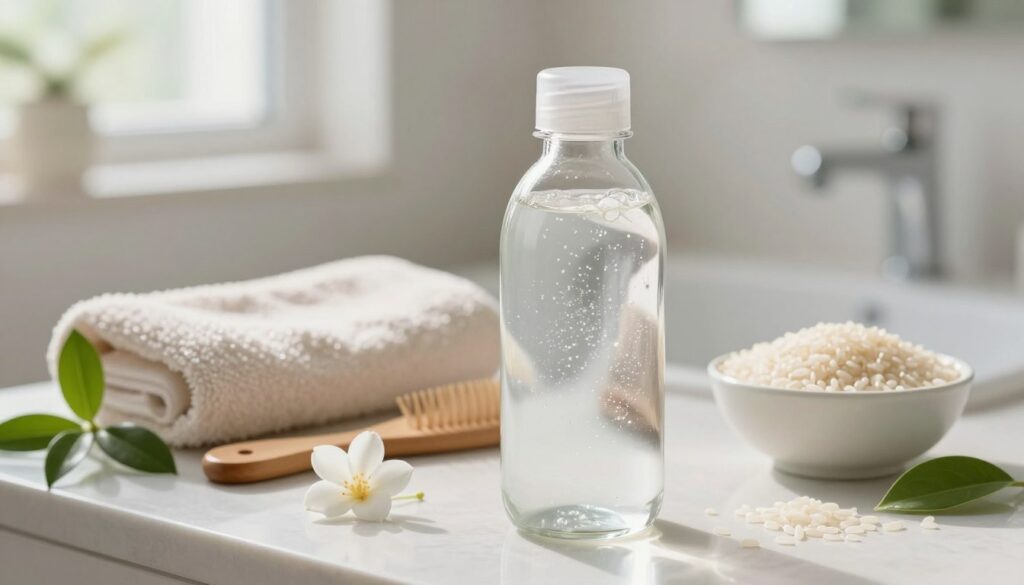 rice water for shiny hair rice water for shiny hair
