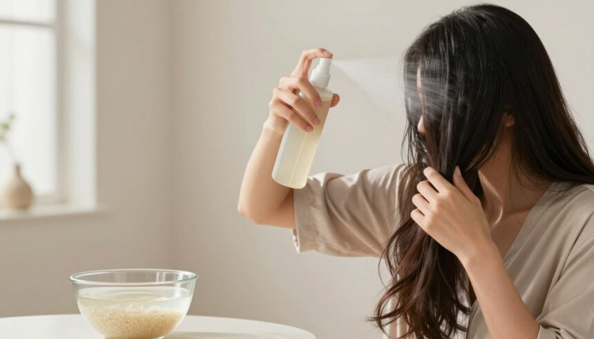 rice water hair care