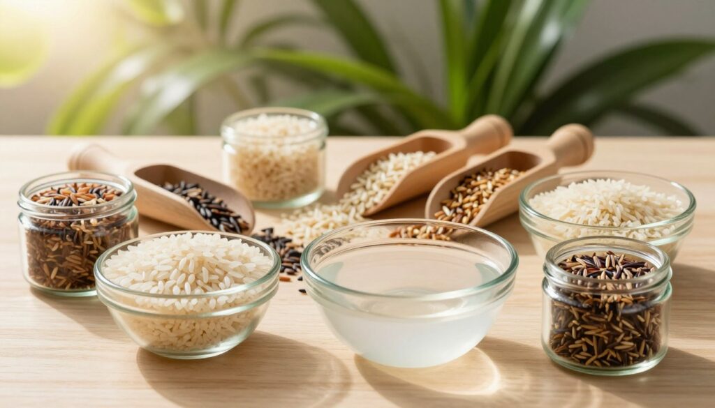 rice water hair treatment rice type selection rice water hair treatment rice type selection
