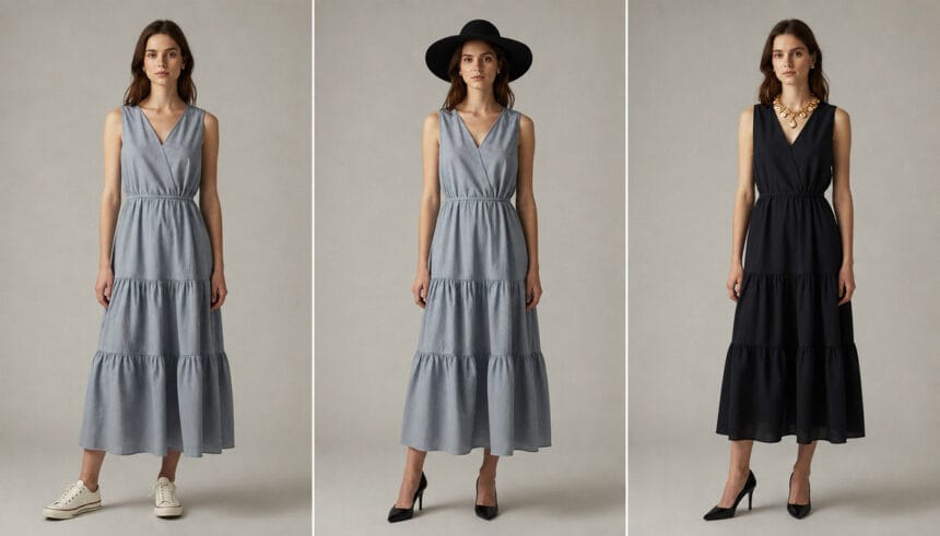 Tiered Maxi Dresses