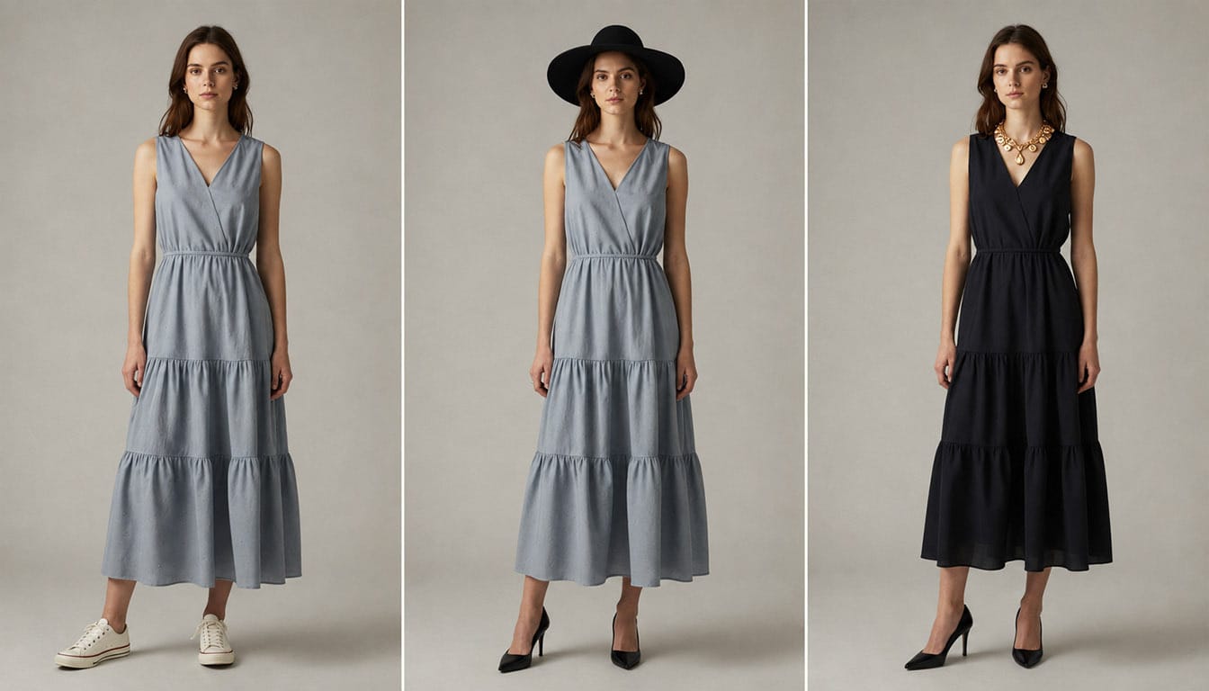 Tiered Maxi Dresses