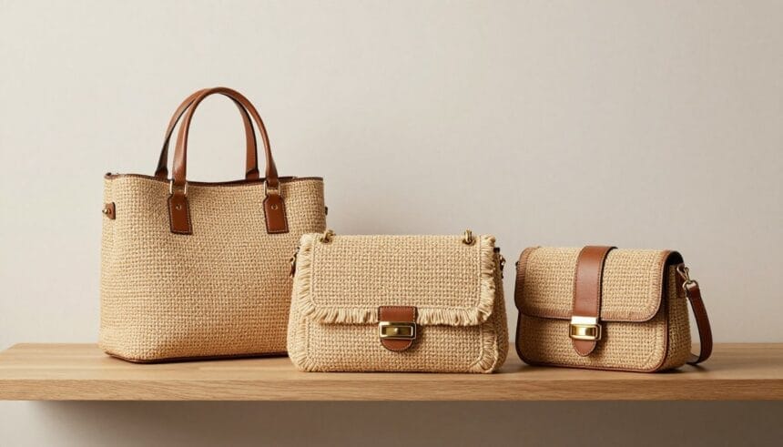 raffia handbags
