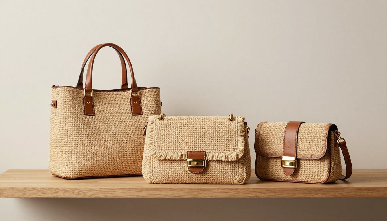 raffia handbags