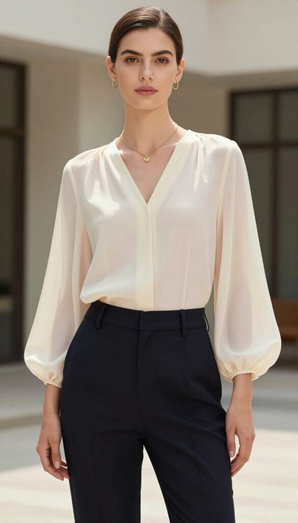 chiffon blouse styles chiffon blouse styles