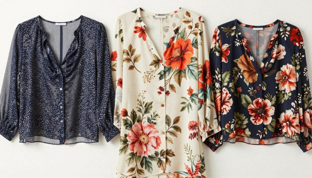 floral chiffon blouses floral chiffon blouses